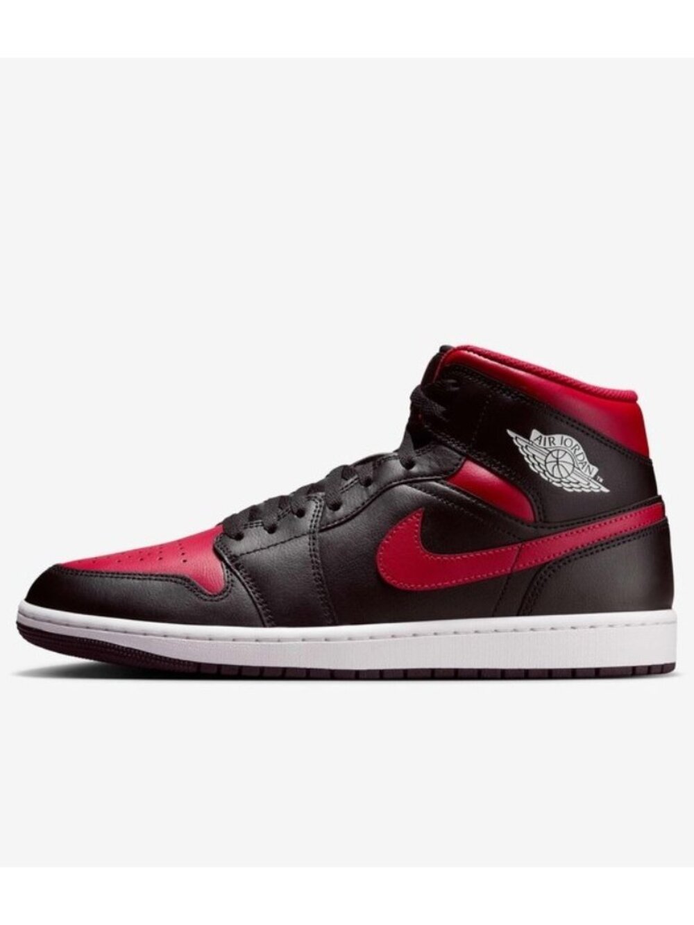 NIKE Men's Air Jordan 1 Mid Bred Twist Shoes Size 10.5